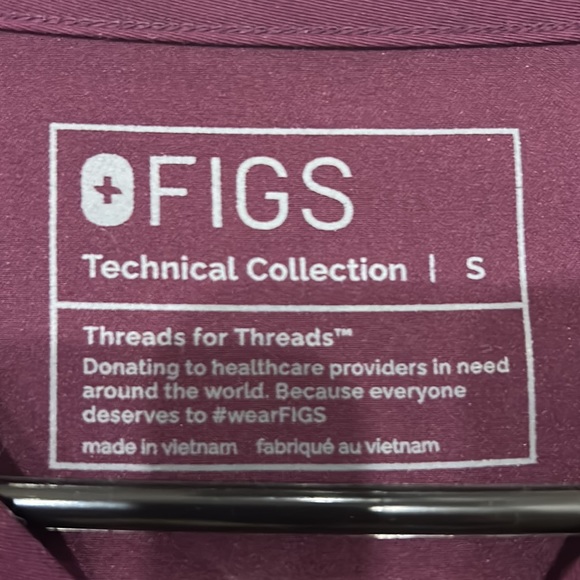 Figs scrub pant Deep Purple - Picture 2 of 3